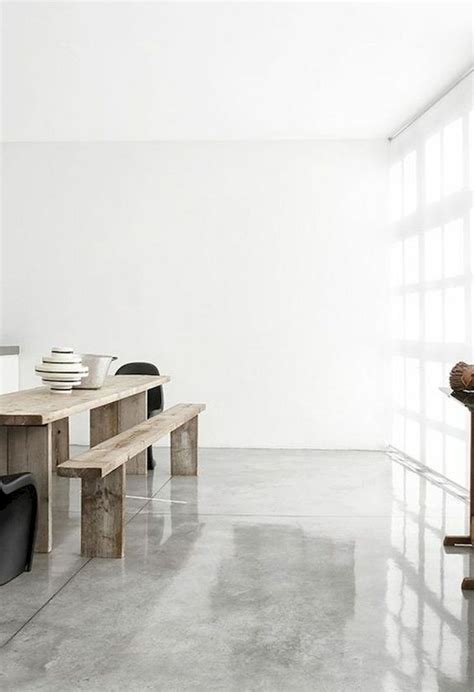 70 Smooth Concrete Floor Ideas For Interior Home 68