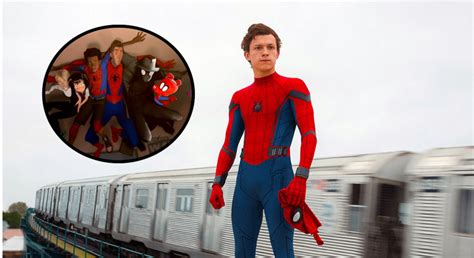 Tom Holland Iba A Tener Un Cameo En Into The Spider Verse Cine Premiere