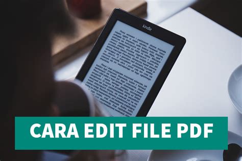 Cara Mudah Edit File Pdf Gratis Di Hp Android Dan Laptop Online Dan