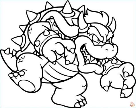 Belle Coloriage Bowser A Imprimer Meilleur Coloriage Pour Les Enfants