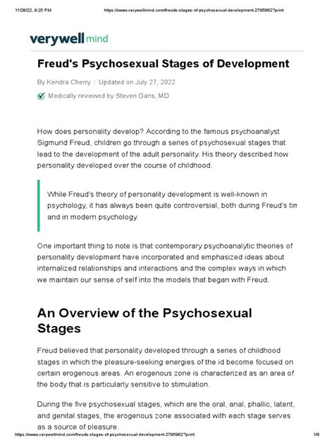 Freuds Stages Of Psychosexual Development 2795962 Pdf Sexual