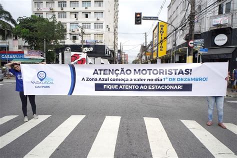 São Vicente volta a ter cobrança de estacionamento rotativo Blog do Baena