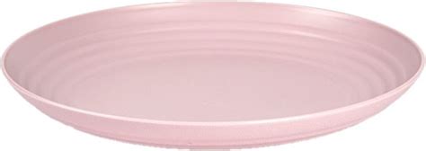 Forte Plastics Rond Bord Camping Bord D25 Cm Oud Roze Kunststof