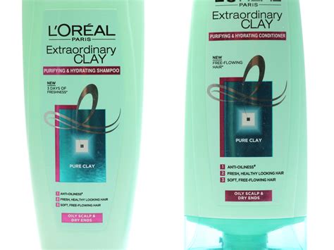 Loreal Extraordinary Clay Shampoo And Conditioner Review Swatches Info Makeup And Beauty Forever