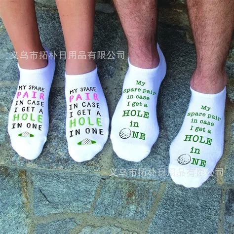 Funny Golf Socks For Men Women 高尔夫球袜子 幸运高尔夫袜子 阿里巴巴