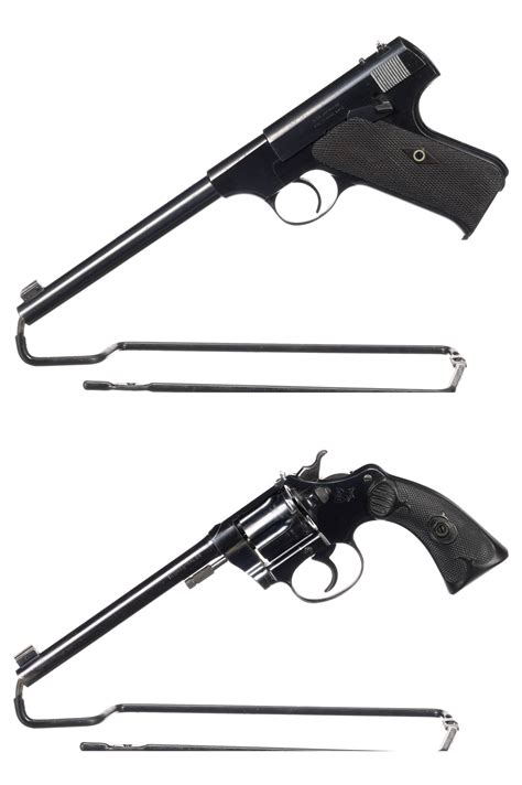 Two Colt 22 Rimfire Pistols Rock Island Auction