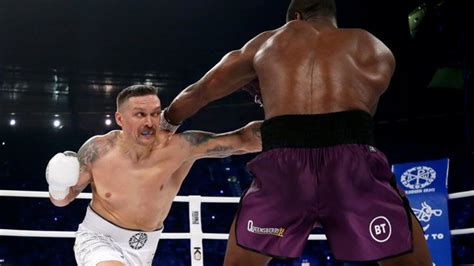 Oleksandr Usyk Mbron Titujt N Pesh N E R Nd Fiton Me Nokaut Ndaj Dubois