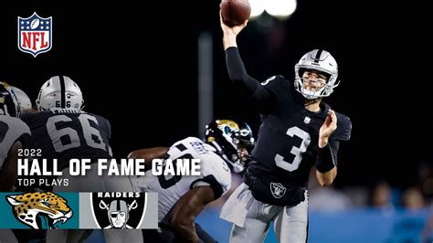 Raiders Win! Top Plays From Hall of Fame Game vs. Jaguars | Highlights | Raiders | NFL - Win Big ...