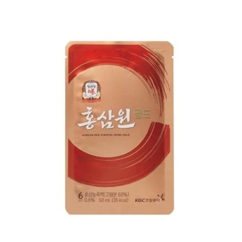 Hong Sam Won Pouch Gold Red Ginseng Drink Kgc Australia