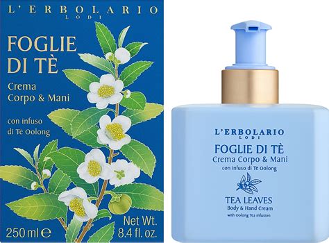 L Erbolario Tea Leaves Hand And Body Cream Makeup Uk