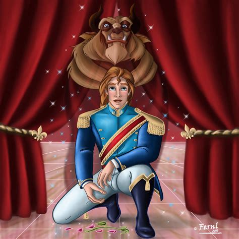 Beast And Prince Adam Illusion Disney Photo 15547696 Fanpop