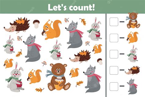 Premium Vector | Counting game for kids, allows you to master math ...