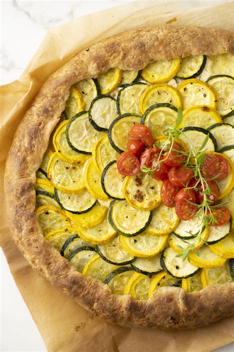 Recette Tarte à la courgette et au chèvre Josée di Stasio