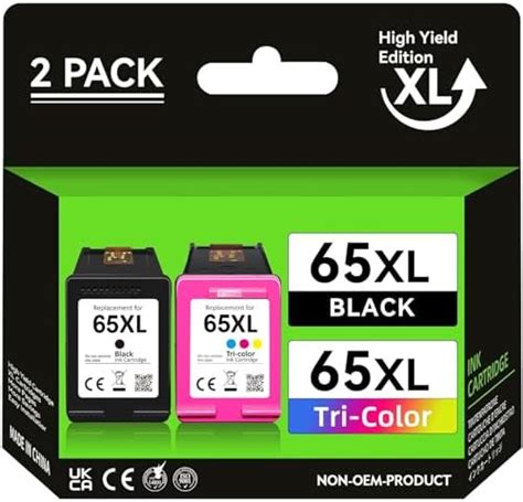 Original Hp 65xl Tri Color High Yield Ink Cartridge Works With Hp Amp