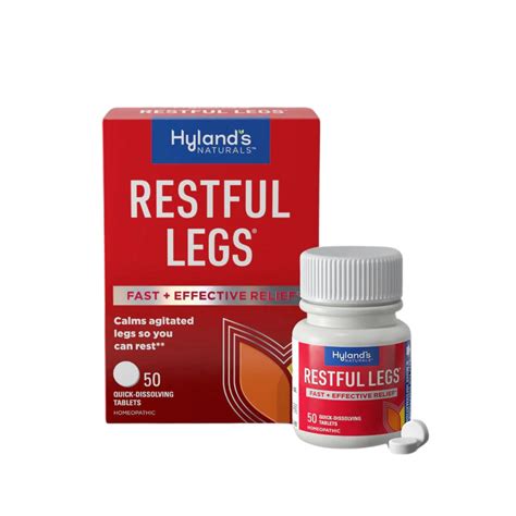 Hylands Restful Legs 50 Count Smallflower