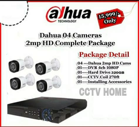 Dahua Cctv Cameras Package P Mp Price In Pakistan View