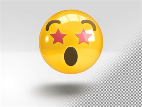 Free Psd Realistic D Surprised Emoji