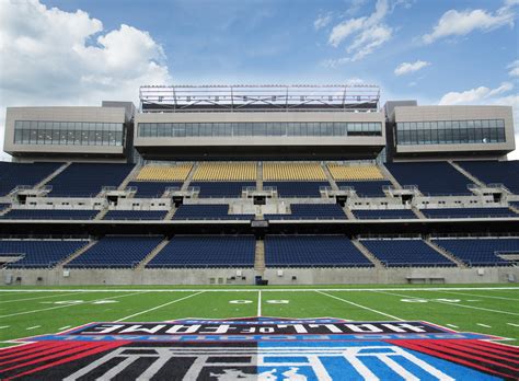 Tom Benson Hall of Fame Stadium | United Glass and Panel Systems