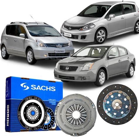 Kit Embreagem Sachs Nissan Tiida Livina Sentra Marques Auto Pe As