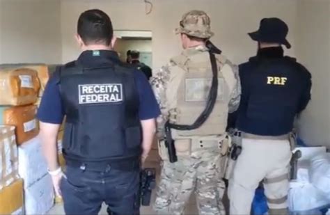 Receita Federal deflagra operação no combate ao contrabando e