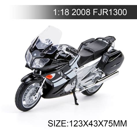 2019 Ymh Motorcycle 2006 Fjr 1300 118 Metal Diecast Models Motor Bike