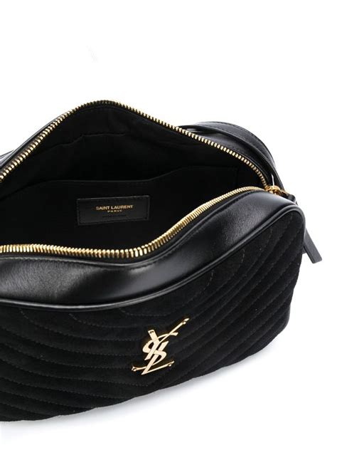 Saint Laurent Lou Medium Monogram YSL Calf Crossbody Bag