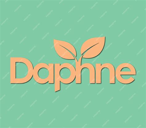 Premium Vector | Daphne nature plants and the environment