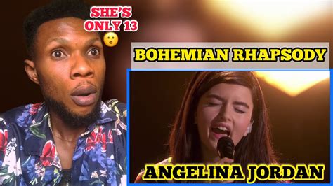 Vocal Coach Reacts Angelina Jordan Bohemian Rhapsody AGT YouTube