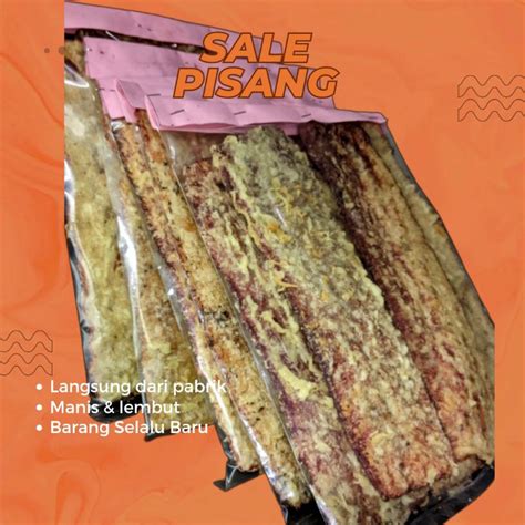 Jual Sale Pisang Lidah Kemasan Kecil Nikmati Kelezatan Pisang Khas