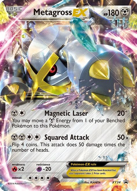 Metagross Ex Shiny Xy Promos Pokemon