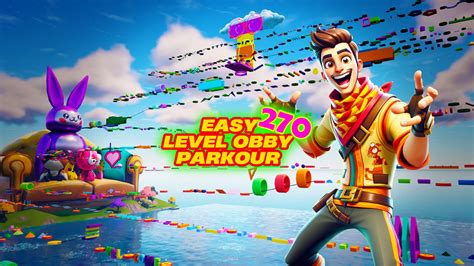 ☘️🌈 Easy 270 Level Obby Parkour 2422 1021 8914 Par Pixelpanorama Dy Fortnite