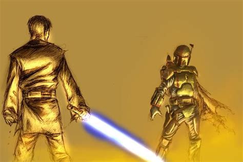 Jedi Vs Mandalorian By Tony Warne Jedi Art Star Wars Concept Art