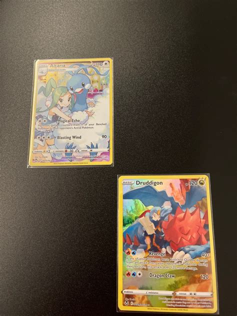 Altaria And Druddigon TG Silver Tempest Hobbies Toys Toys Games