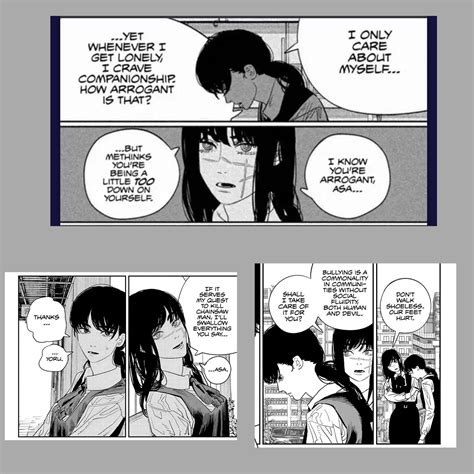 I love how Yoru actually worries for Asa (to an extent) : r/Chainsawfolk