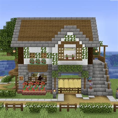 Minecraft Farmhouse Minecraft House Designs Minecraft Cottage Cute Minecraft Houses