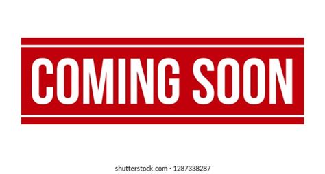 Coming Soon Rubber Stamp Red Coming Stock Vector Royalty Free