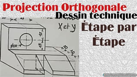 Projection Orthogonale D Un Dessin Projection Orthogonale En Dessin