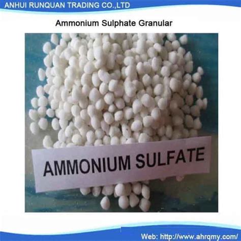 China Hot Sale And Perfect Quality Nitrogen Fertilizer Ammonium Sulphate Granular N 21 China