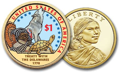 Cc Native American Treaty With The Delawares Us Sacagawea