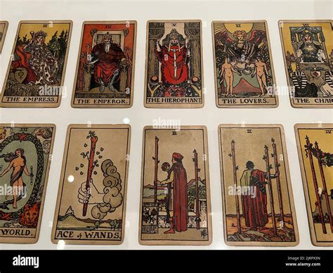 Rider Waite Smith Tarot Deck 1909 Printed C 1920 30 Tarot Cards By