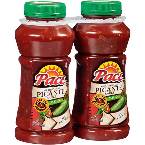 Pace Mild Picante Sauce 38oz 2 Pack