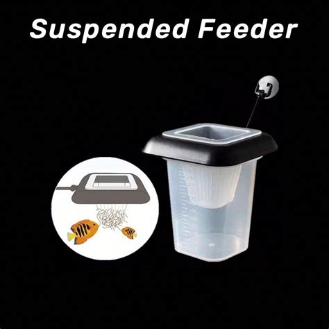 Pc Aquarium Automatic Feeder Floating Feeding Ring With Food