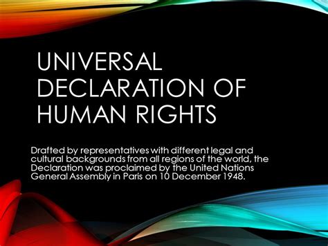 Universal Declaration Of Human Rights 1948