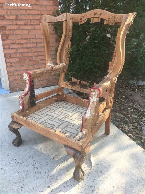 How To Reupholster A Wingback Chair Step By Step Video Tutorials