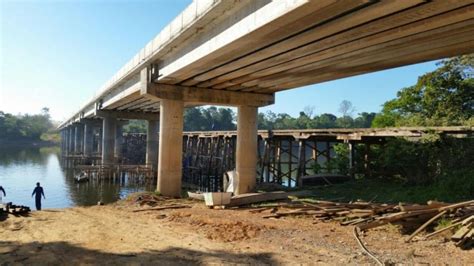 MidiaNews Obra da maior ponte de concreto de MT será finalizada em agosto