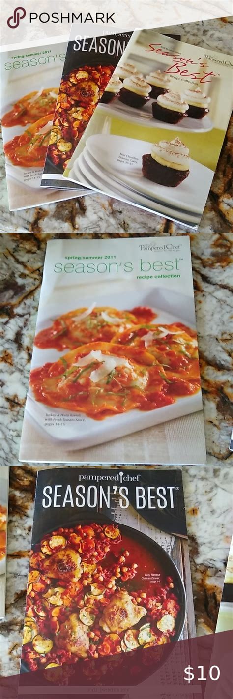 Pampered Chef Cookbook Season S Best Chef Cookbook Kitchen