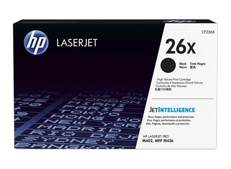 HP 26X High Yield Black Original LaserJet Toner Cartridge HP Store UK