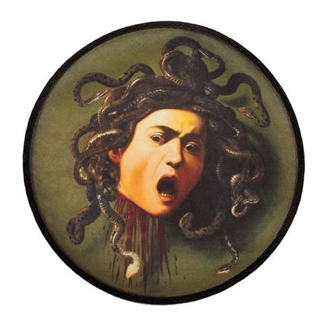 Head Of Medusa Back Patch Art History Caravaggio Back Patch