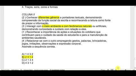 Prefeitura Sp Concurso Professor Infantil Treinos De Quest Es A