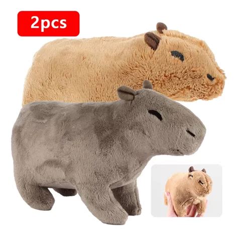 Muñeco De Dibujos Animados Peluche Carpincho 20cm 2 Piezas MercadoLibre